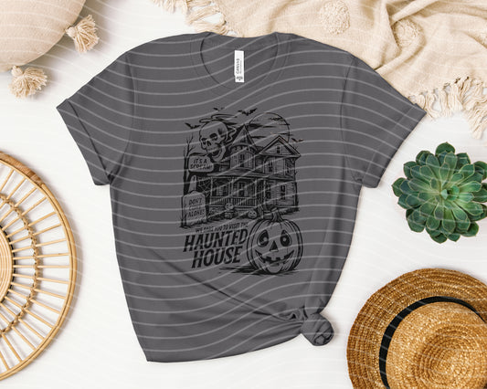 Visit the Haunted House Graphic Tee