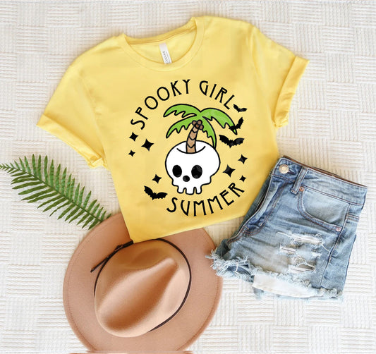 Spooky Girl Summer Graphic Tee