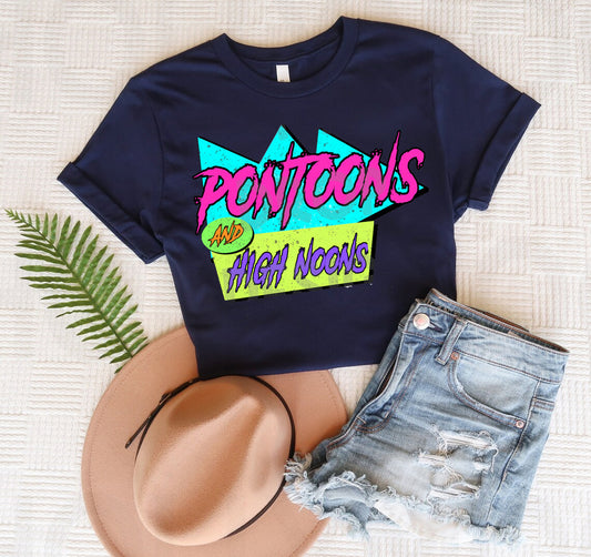 Pontoons and High Noons Graphic Tee