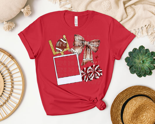 Football Photo Graphic Tee