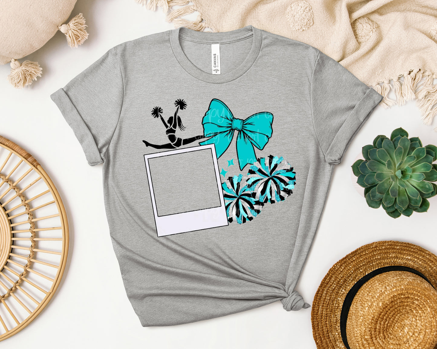 Cheer Photo Graphic Tee