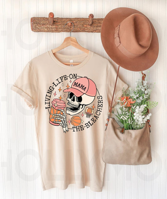 Living Life on the Bleachers Graphic Tee