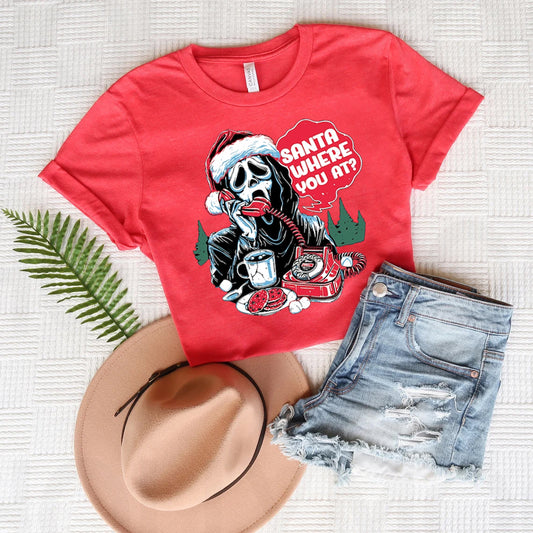Santa Where You at Graphic Tee