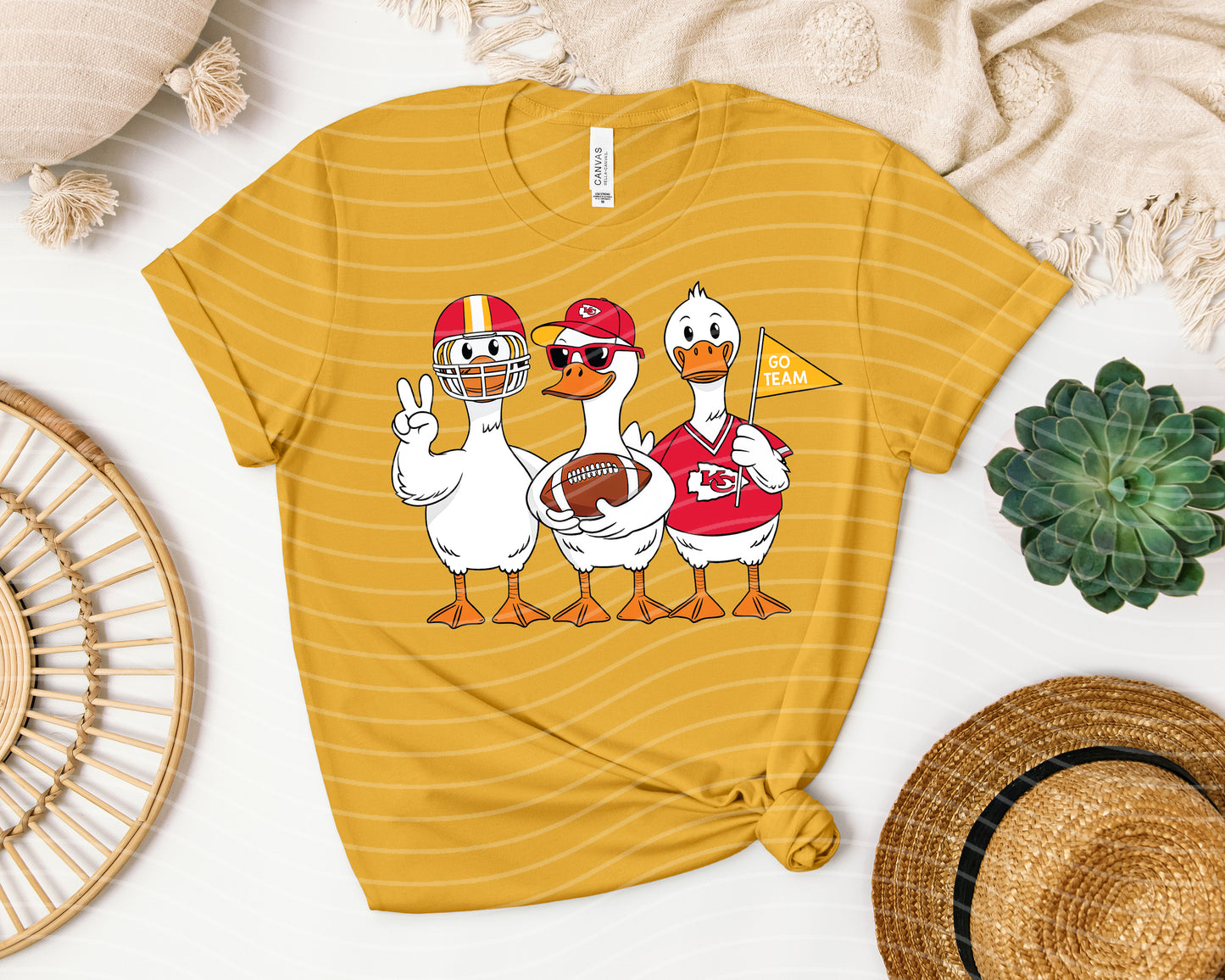 Chiefs Go Team Geese Graphic Tee
