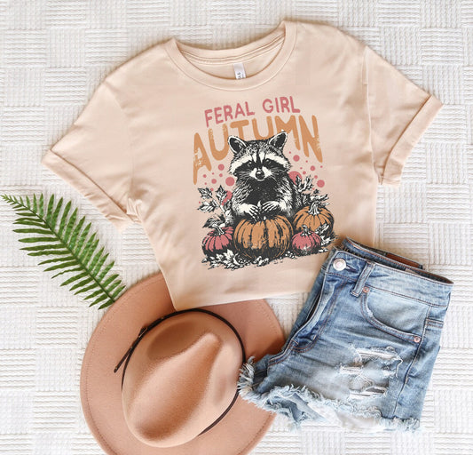 Feral Girl Autumn Graphic Tee