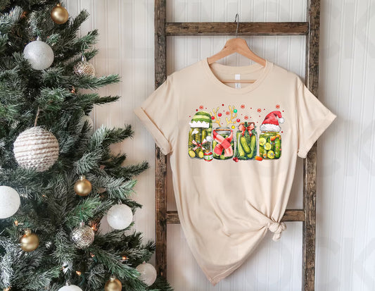 Christmas Pickles Graphic Tee