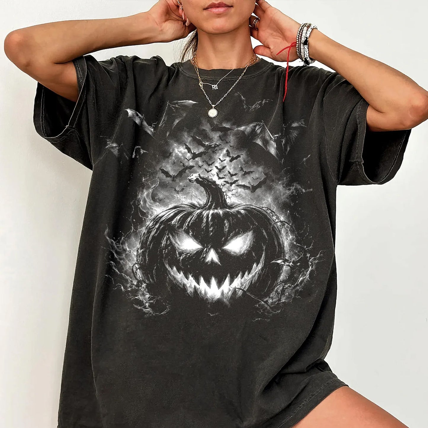 Pumpkin Bats Graphic Tee
