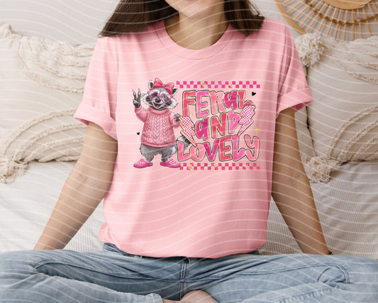 Feral and Lovely Graphic Tee