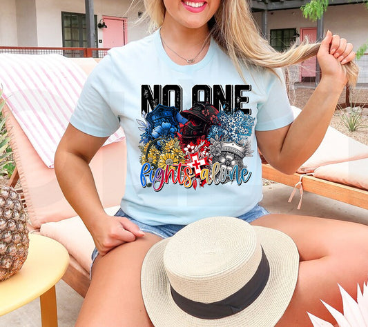 No One Fights Alone Graphic Tee