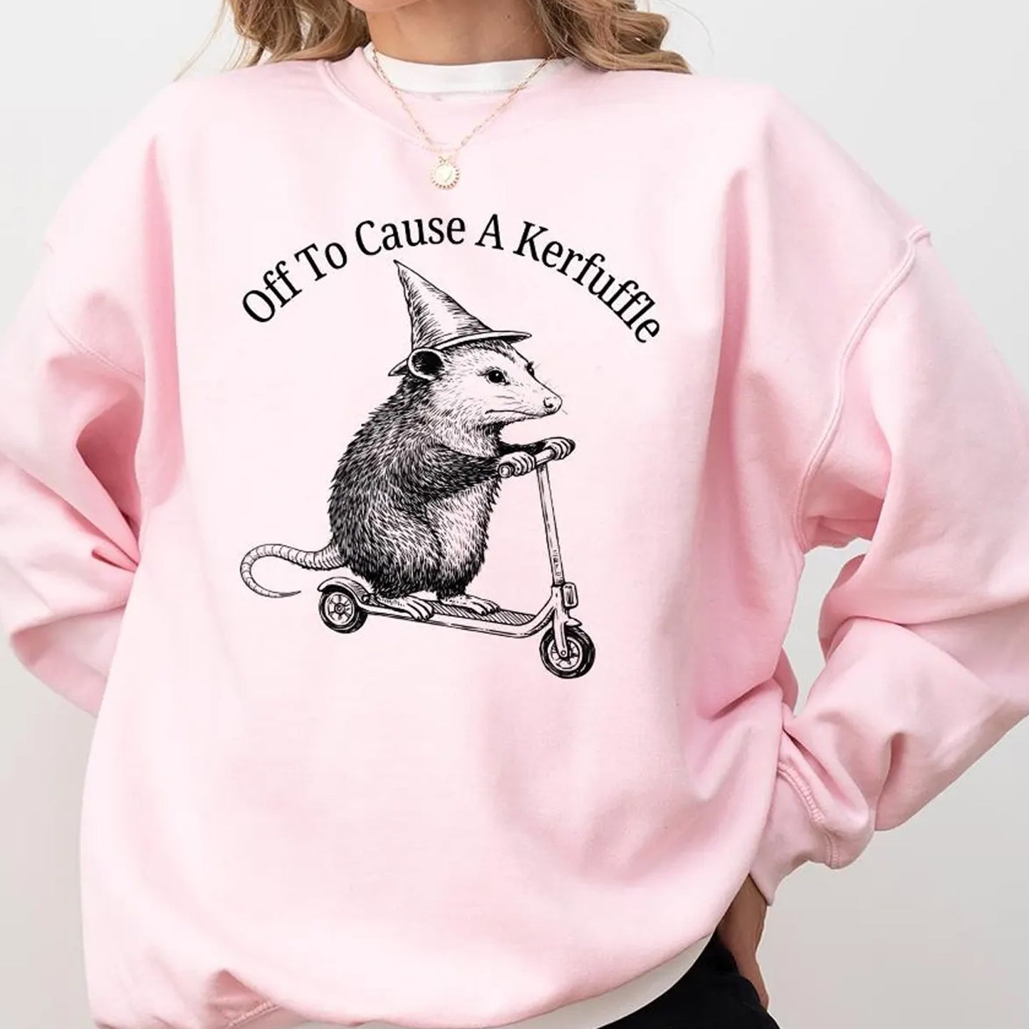 Off to Cause a Kerfuffle Graphic Tee