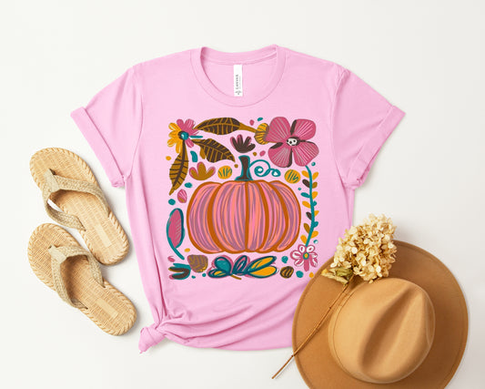 Boho Pumpkin Graphic Tee