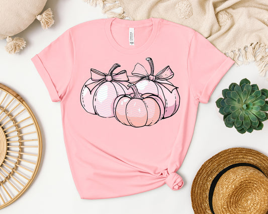 Pink Pumpkins Graphic Tee