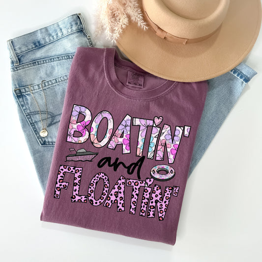 Boatin and Floatin Graphic Tee