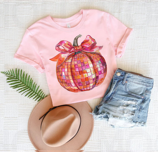 Disco Pumpkin Graphic Tee