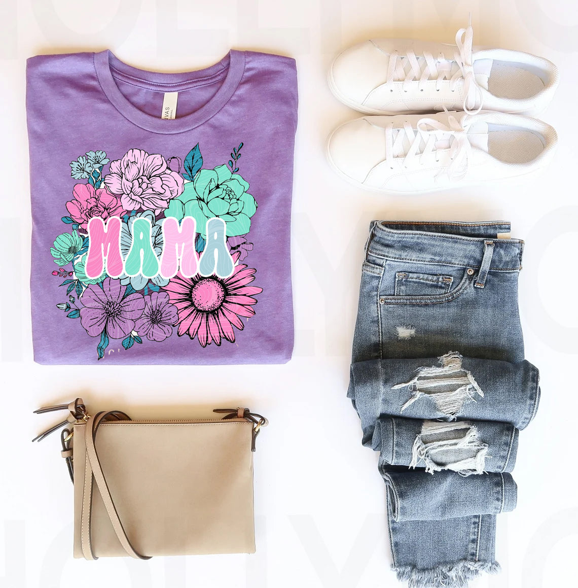 Floral Mama Graphic Tee