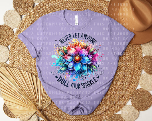 Never Let Anyone Dull Your Sparkle Graphic Tee