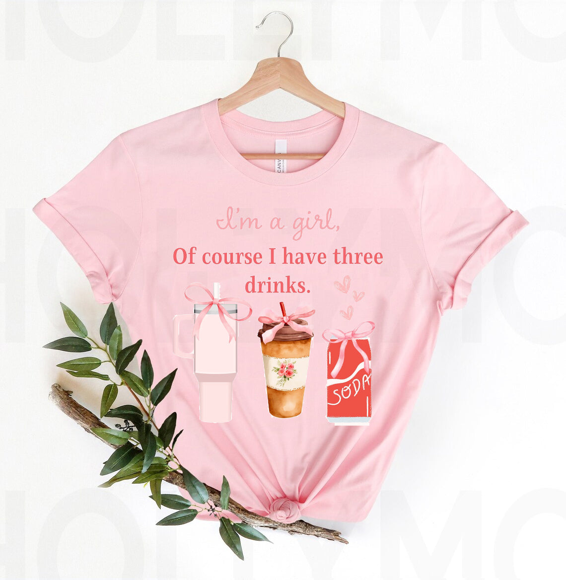 Of Course I Have Three Drinks Graphic Tee