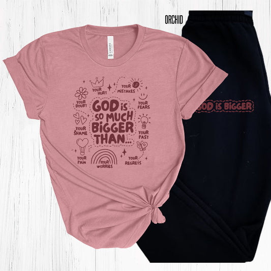God Is Bigger Graphic Tee Graphic Tee
