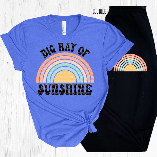 Big Ray Of Sunshine Graphic Tee Graphic Tee