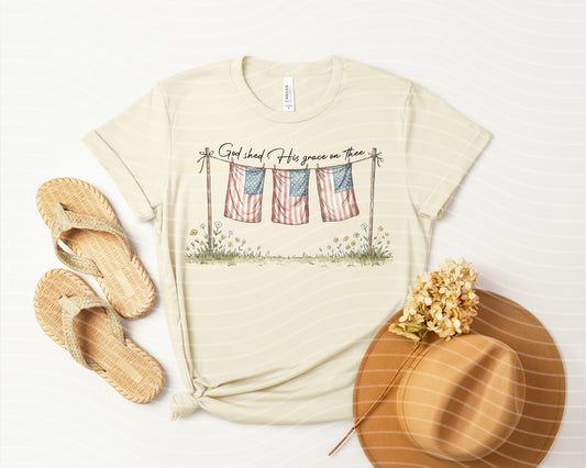 God Shed His Grace on Thee Graphic Tee