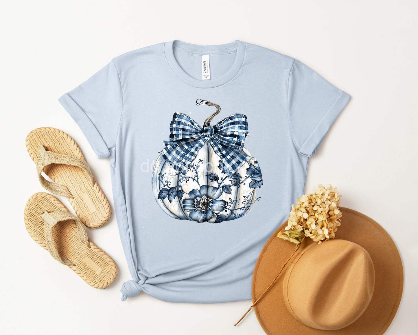 Blue Pumpkin Graphic Tee