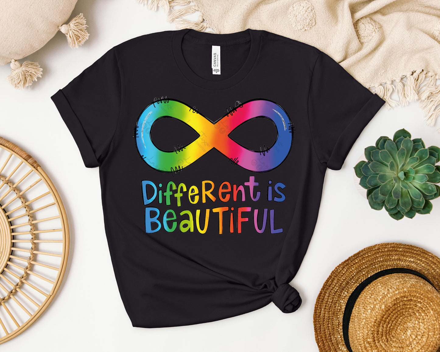 Different is Beautiful Graphic Tee