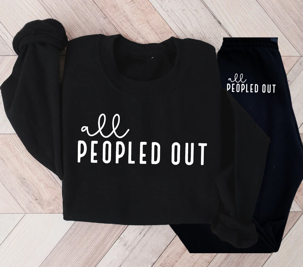 All Peopled Out Graphic Tee Graphic Tee
