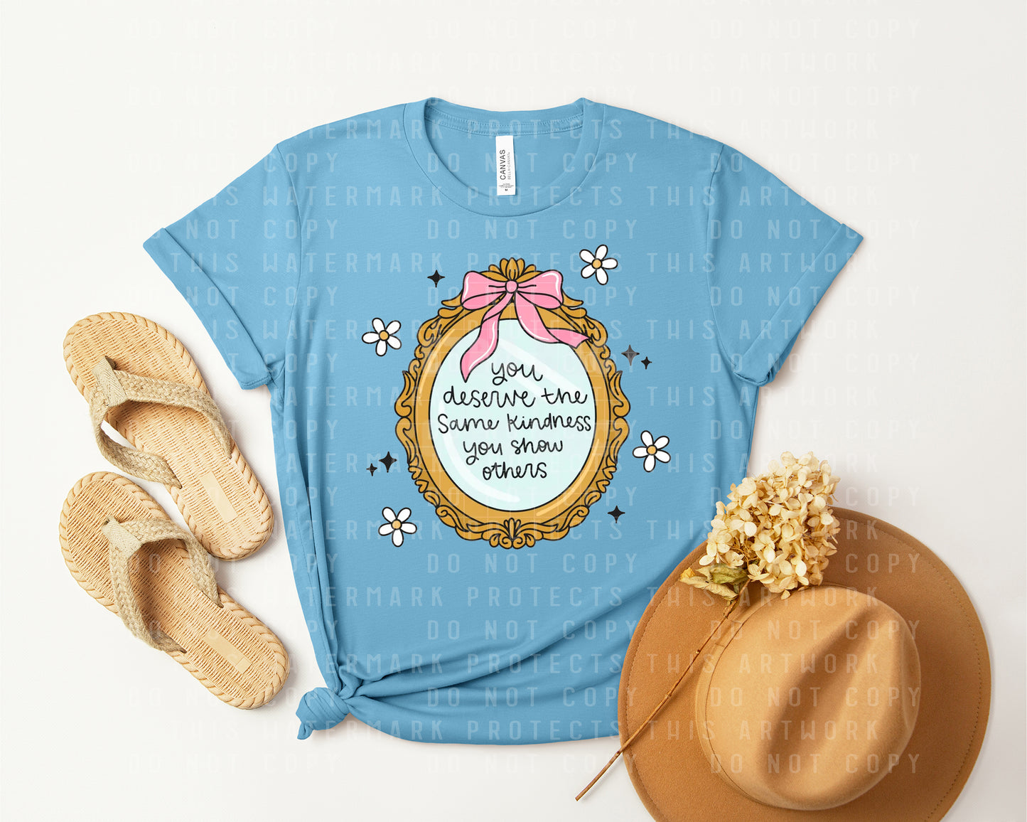 You Deserve the Same Kindness You Show Others Graphic Tee