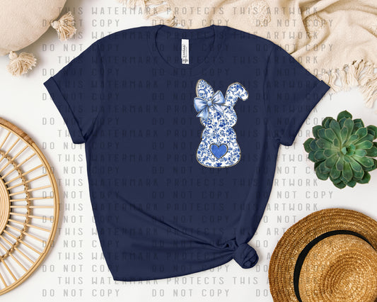 Blue Bunny Graphic Tee