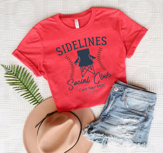 Sidelines Social Club Graphic Tee