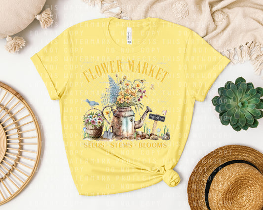 Flower Market Graphic Tee