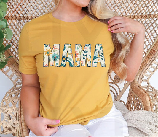 Floral Mama Graphic Tee