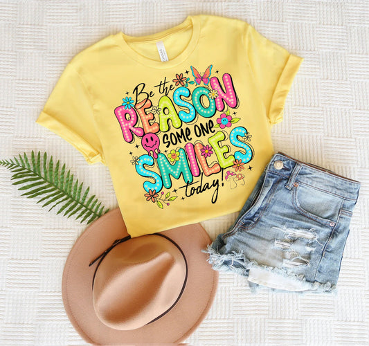 Be the Reason Someone Smiles Today Graphic Tee
