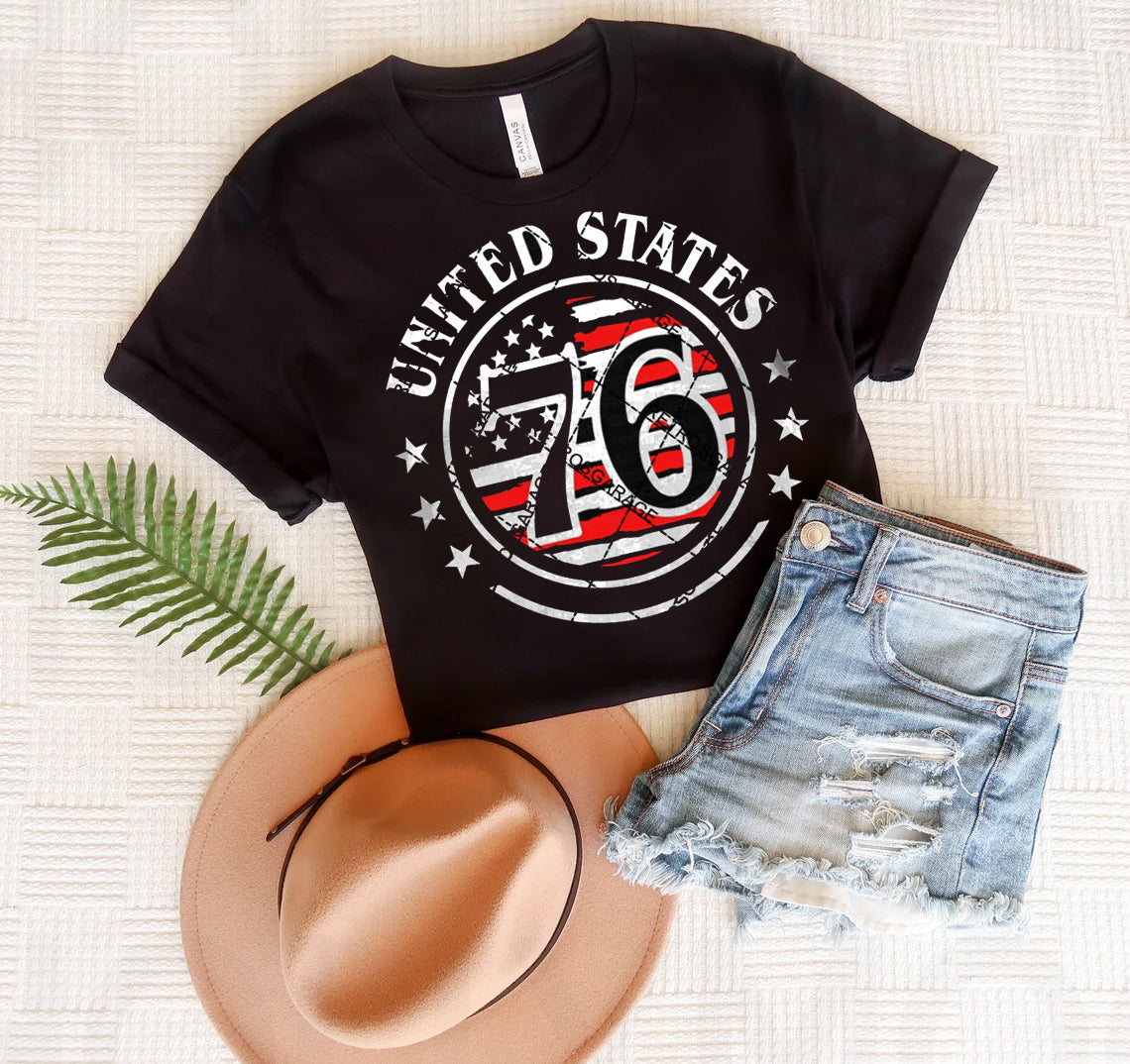 United States 76 Graphic Tee