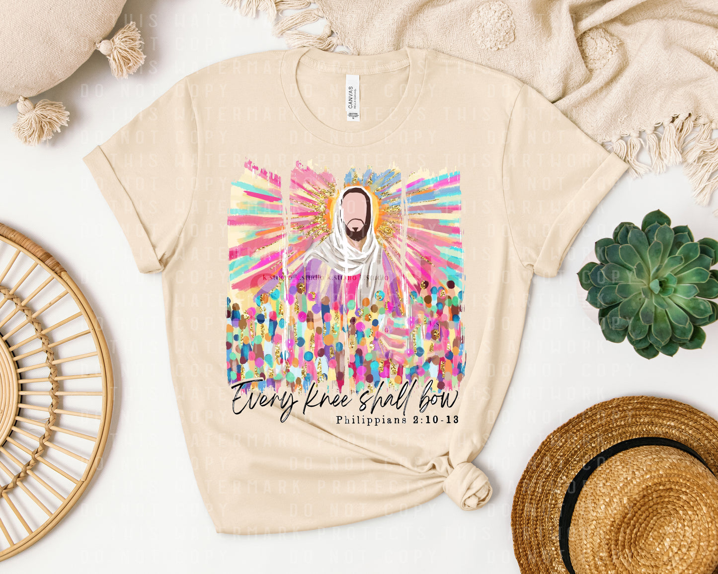 Every Knee Shall Bow Graphic Tee