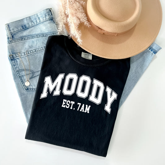 Moody Est 7 am Graphic Tee