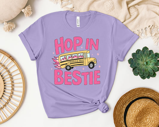 Hop in Bestie Graphic Tee