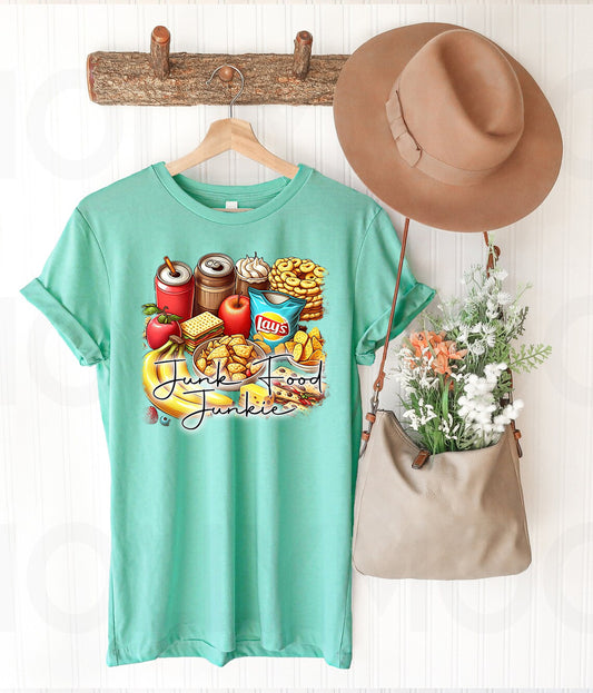 Junk Food Junkie Graphic Tee