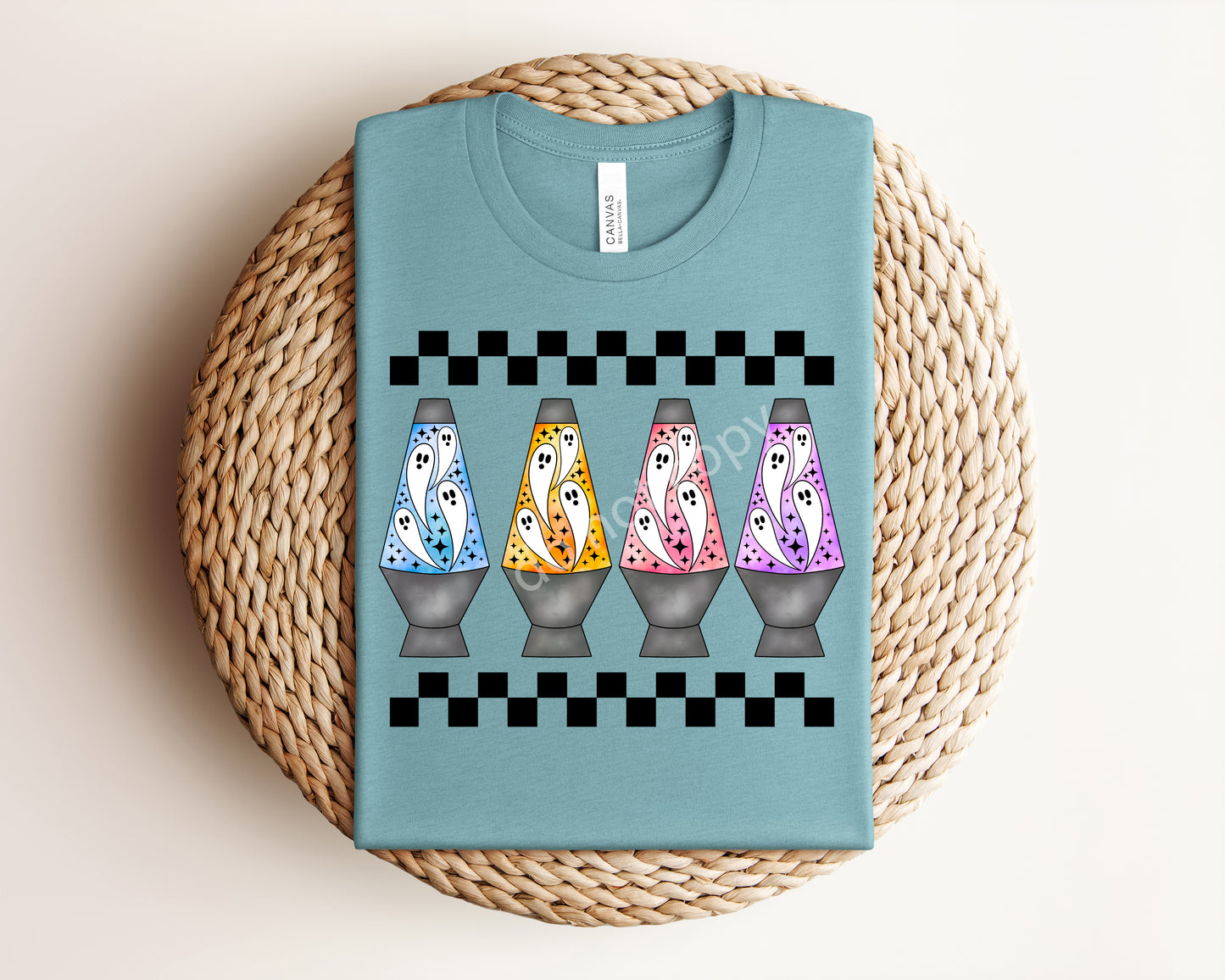 Lava Lamp Ghosts Graphic Tee