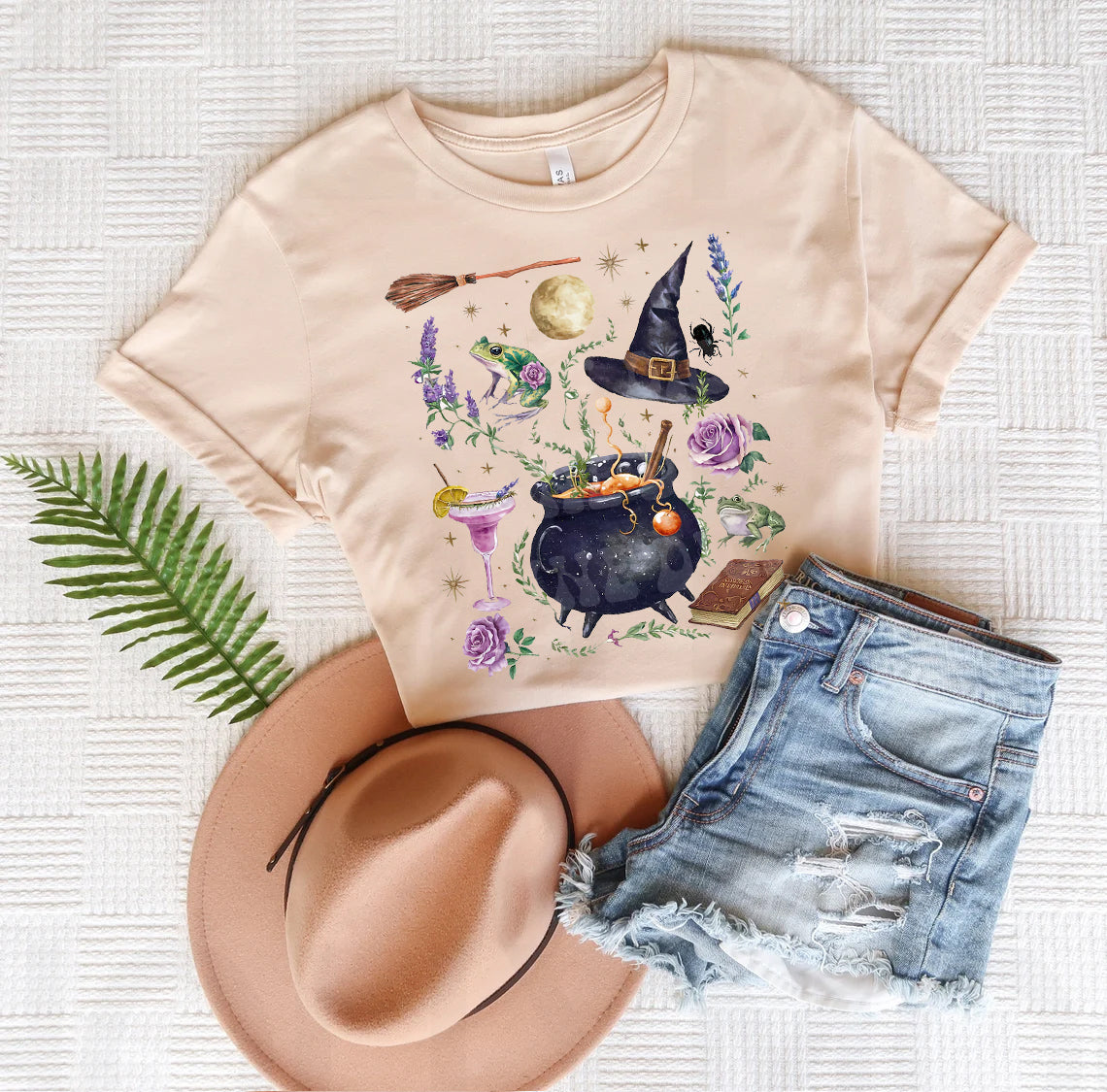 Witch Collage Graphic Tee