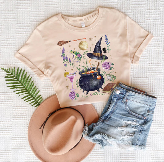 Witch Collage Graphic Tee