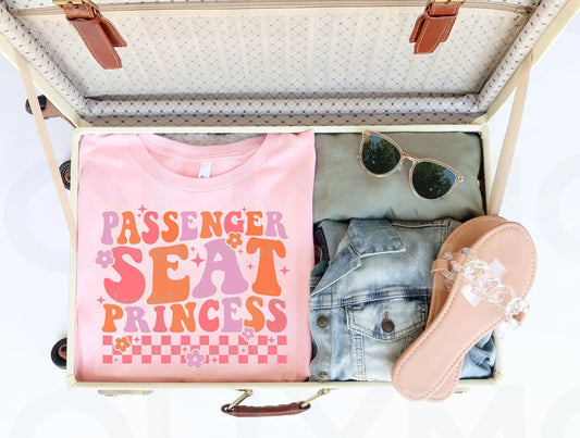 Passenger Seat Princess Graphic Tee