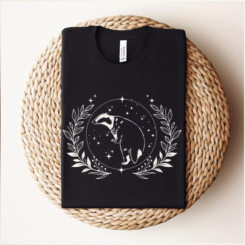 HP Crest Hufflepuff Graphic Tee