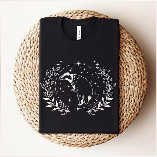 HP Crest Hufflepuff Graphic Tee