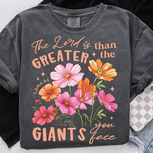 The Lord is Greater Graphic Tee
