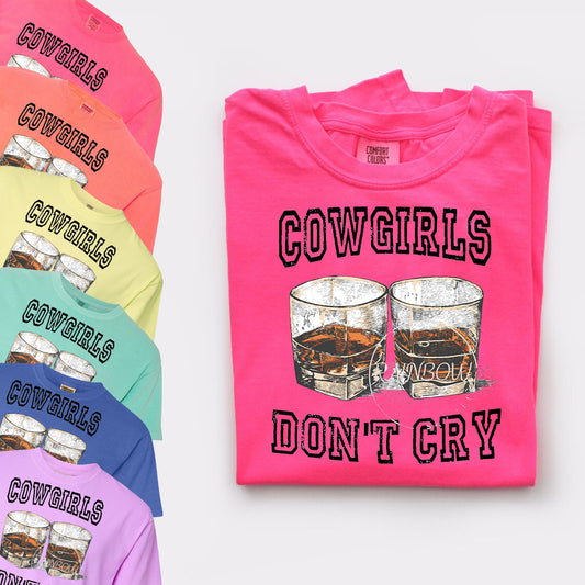 Cowgirls Don't Cry Graphic Tee