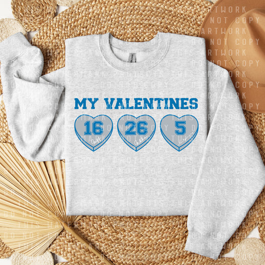 Lions My Valentines Graphic Tee