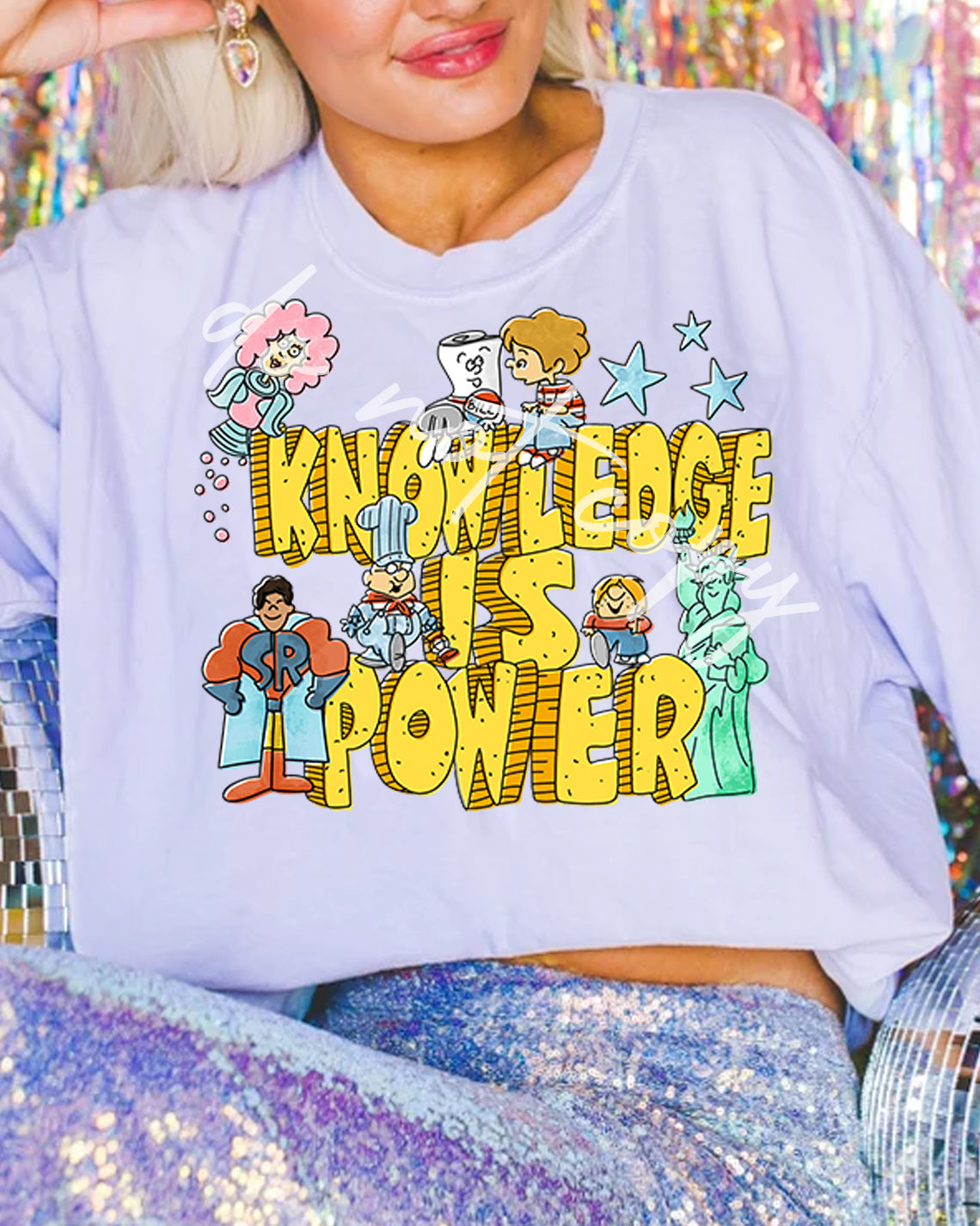 Knowledge is Power Graphic Tee