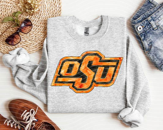 OSU Watercolor Graphic Tee