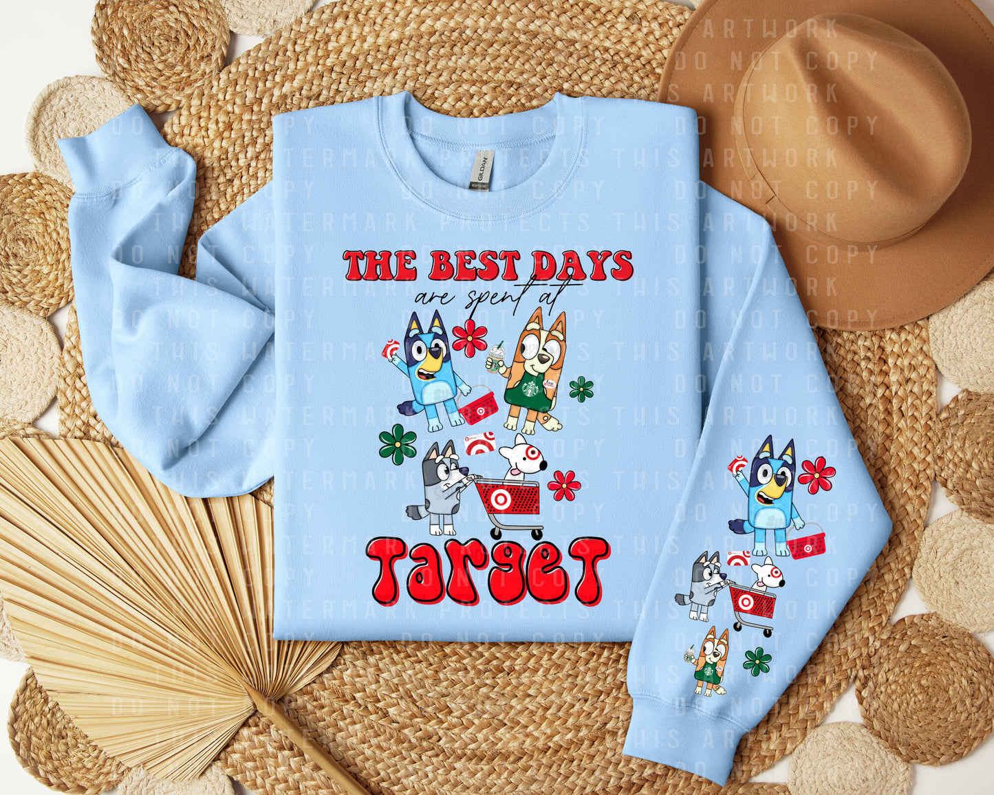 The Best Days are Spent at Target Graphic Tee